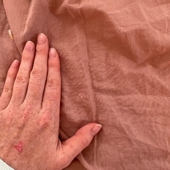 Jenni Kayne Dusk Willow Blouse Size small *defect* - Picture 3 of 4